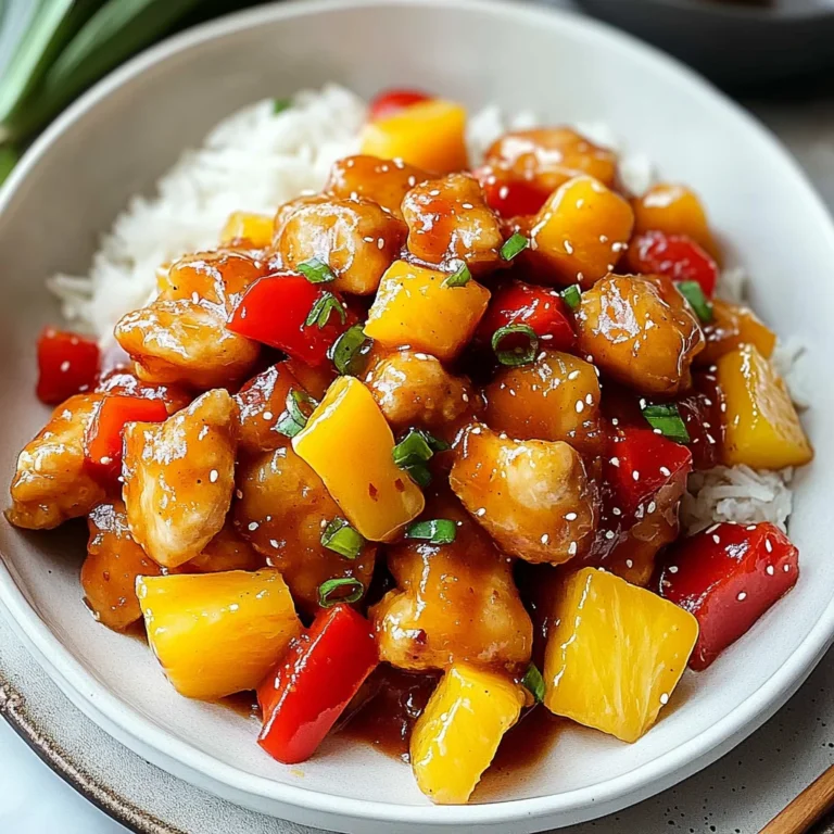 Sweet And Sour Chicken Recipe
