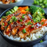 Teriyaki Chicken Rice Bowl (amazing Recipe)