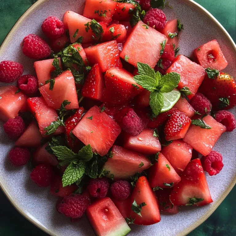 Watermelon Fruit Salad